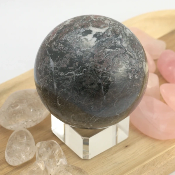 Onyx černý - koule 7,5 cm (550g) č. 2 - klid, vnitřní stabilita a ochrana - Image 2