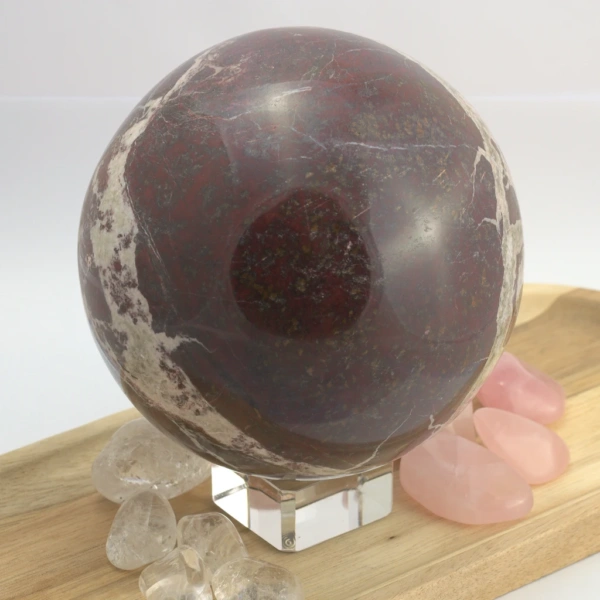 Onyx červený - koule 12,5 cm (1950g) - Image 2